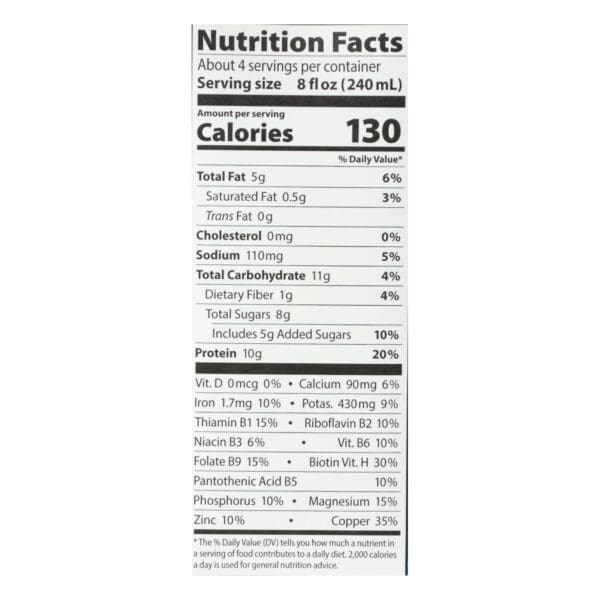 Eden Foods Eden soy Organic Original Soymilk - Case of 12 - 32 FL oz. - Image 3