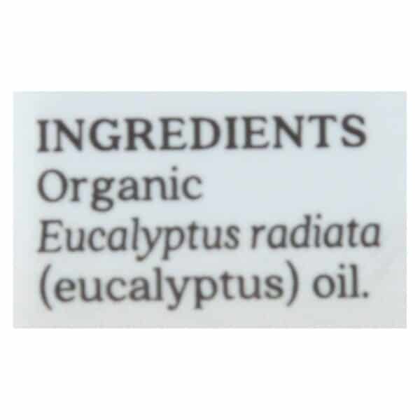 Aura Cacia - Organic Eucalyptus - .25 oz