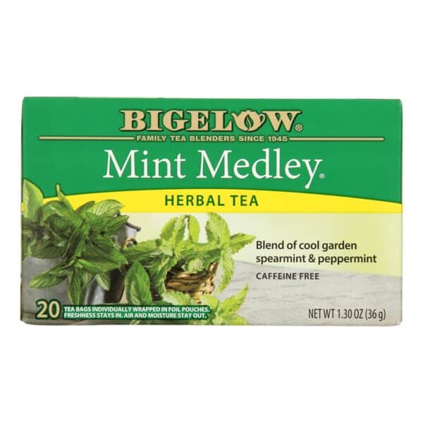 Bigelow Tea Herbal Tea - Mint Medley - Case of 6 - 20 BAG - Image 2