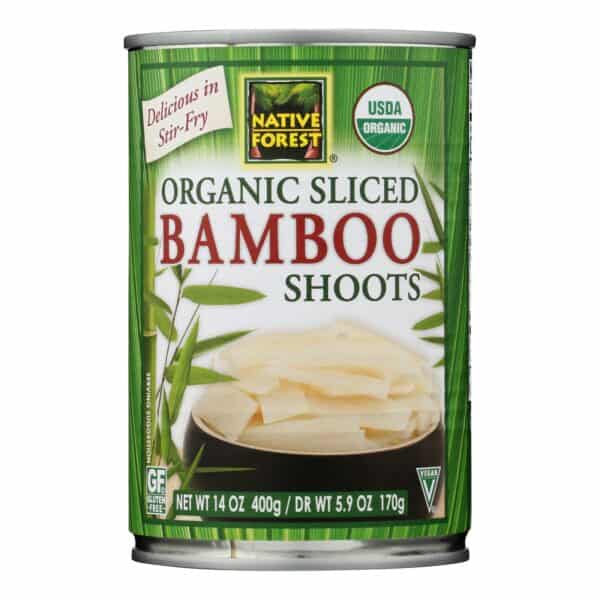Native Forest Bamboo Shoots - Sliced - Case of 6 - 14 oz. - Image 2