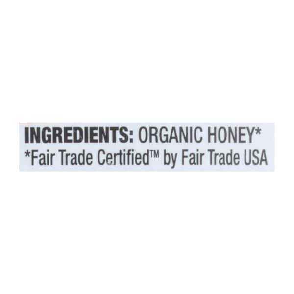 Wholesome Sweeteners Honey - Organic - Amber - Squeeze Bottle - 16 oz - case of 6