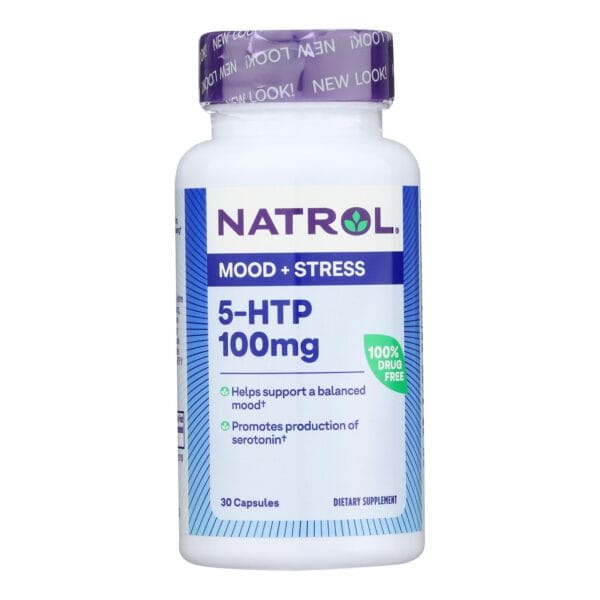 Natrol 5-HTP - 100 mg - 30 Capsules - Image 2