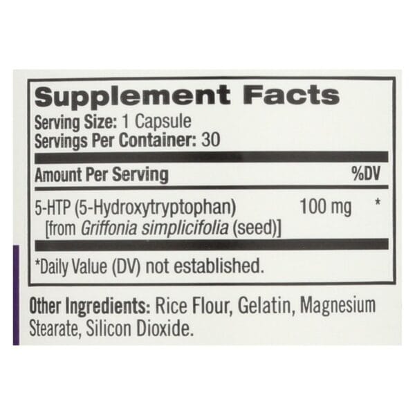 Natrol 5-HTP - 100 mg - 30 Capsules