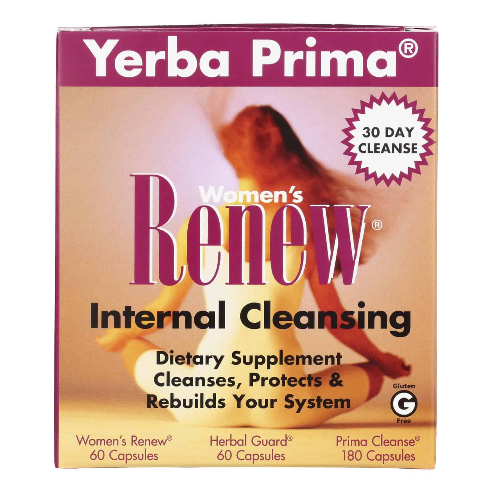 Yerba Prima Women's Renew Internal Cleansing - 1 Kit