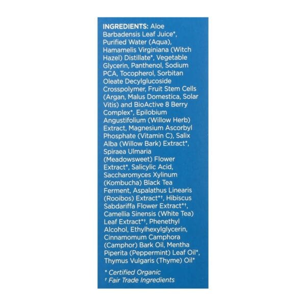 Andalou Naturals Clarifying Aloe plus Willow Bark Pore Minimizer - 6 fl oz - Image 2