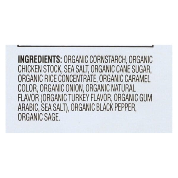 Simply Organic Roasted Turkey Flavored Gravy Seasoning Mix - Case of 12 - 0.85 oz. - Image 3