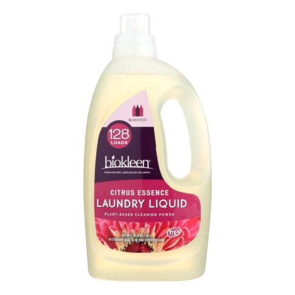 Biokleen Laundry Detergent - Citrus - Case of 6 - 64 Fl oz. - Image 2