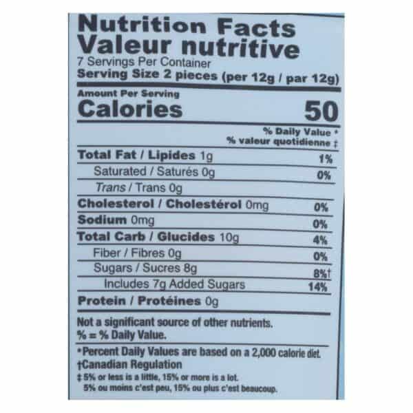 Ginger People Chewy Ginger Candy - Peanut - Case of 12 - 3 oz. - Image 3