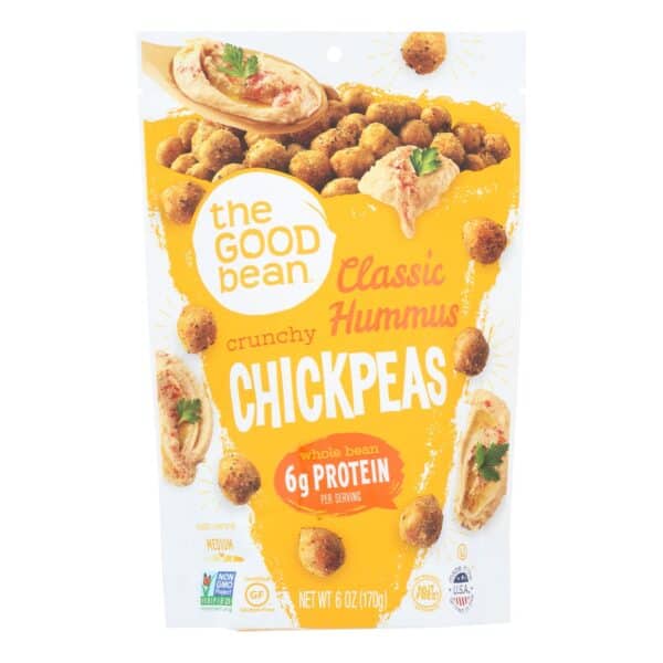 The Good Bean Crunchy Chickpeas - Case of 6 - 6 OZ - Image 3