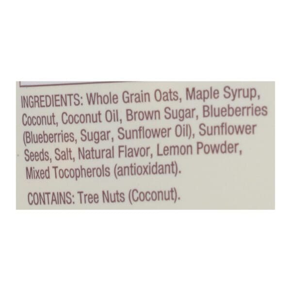 Bob's Red Mill - Granola Lemon Blueberry - Case of 6 - 11 OZ