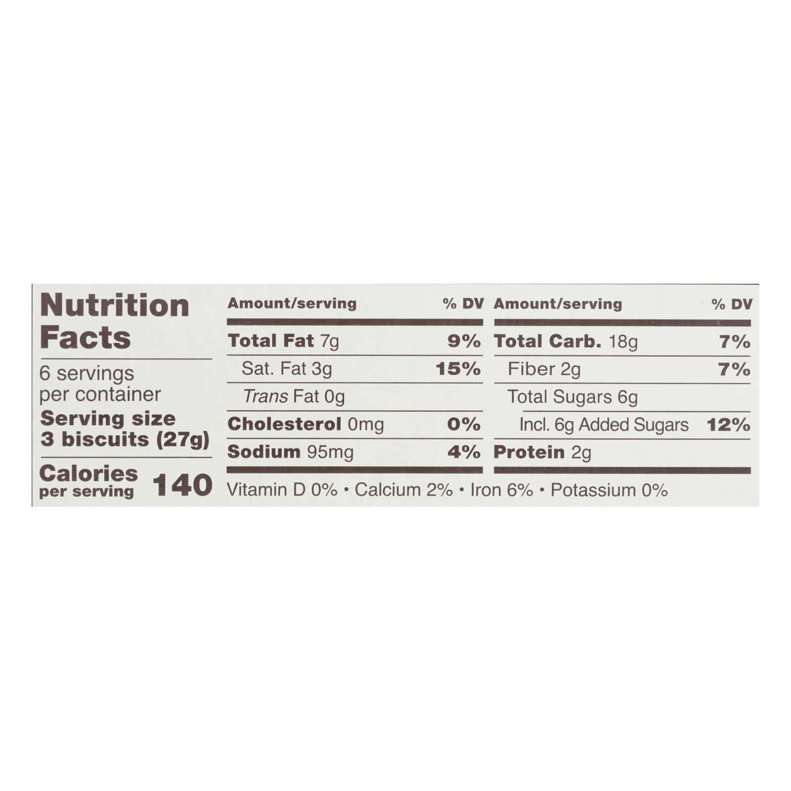 Schar - Crackers Honeygrams Gluten Free - Case of 6-5.6 OZ - Image 2