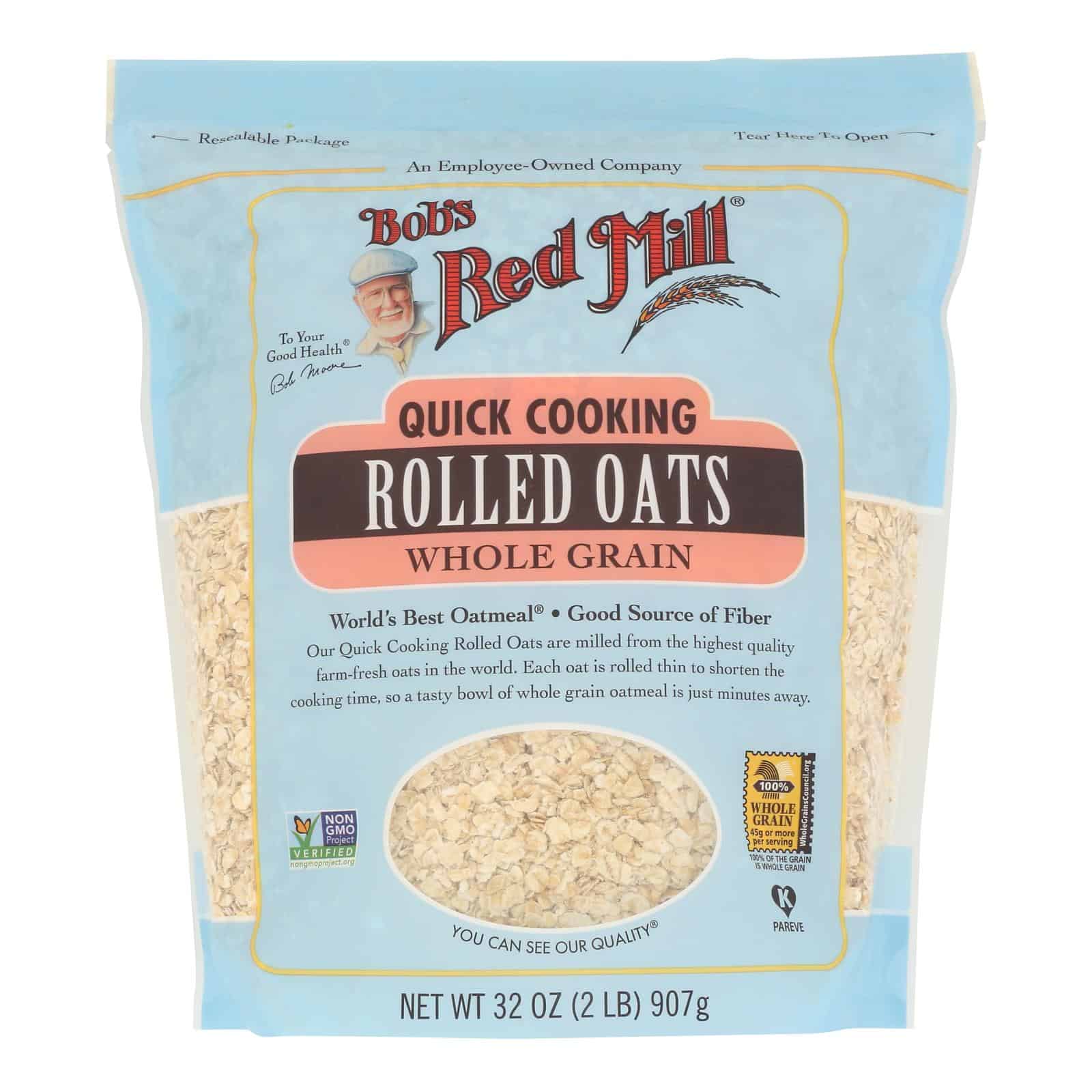 Bob's Red Mill - Quick Cooking Rolled Oats - Case of 4-32 oz. - Image 3