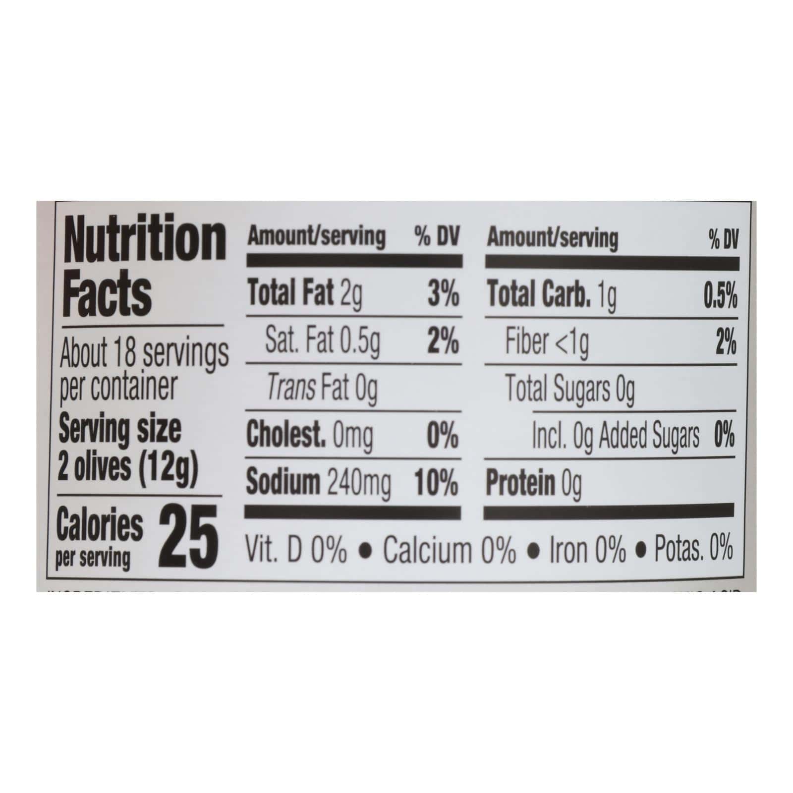 Jeff's Natural Jeff's Natural Castelvetrano Olives - Castelvetrano - Case of 6 - 7.5 oz. - Image 2