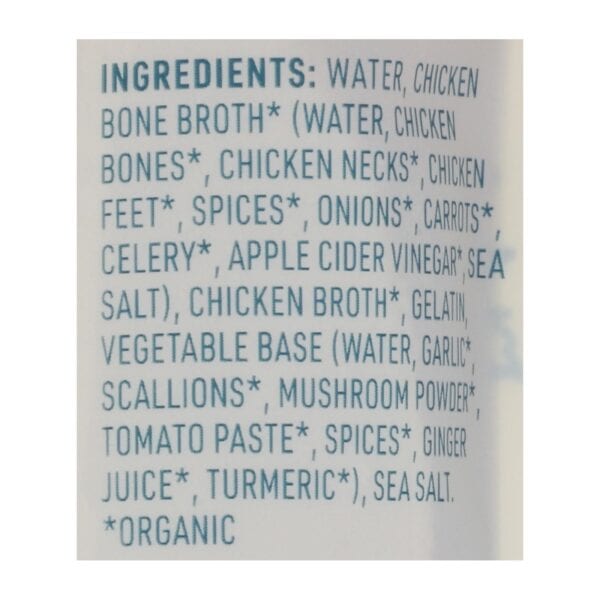 Bare Bones Broth - Bone Broth Organic 2 Chicken Classic - Case of 8-16 Fluid Ounces - Image 3