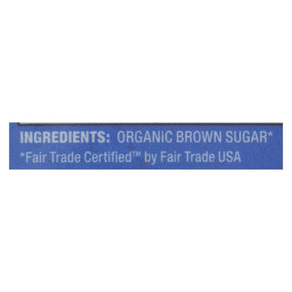 Wholesome Sweeteners Sugar - Organic - Dark Brown - 24 oz - case of 6