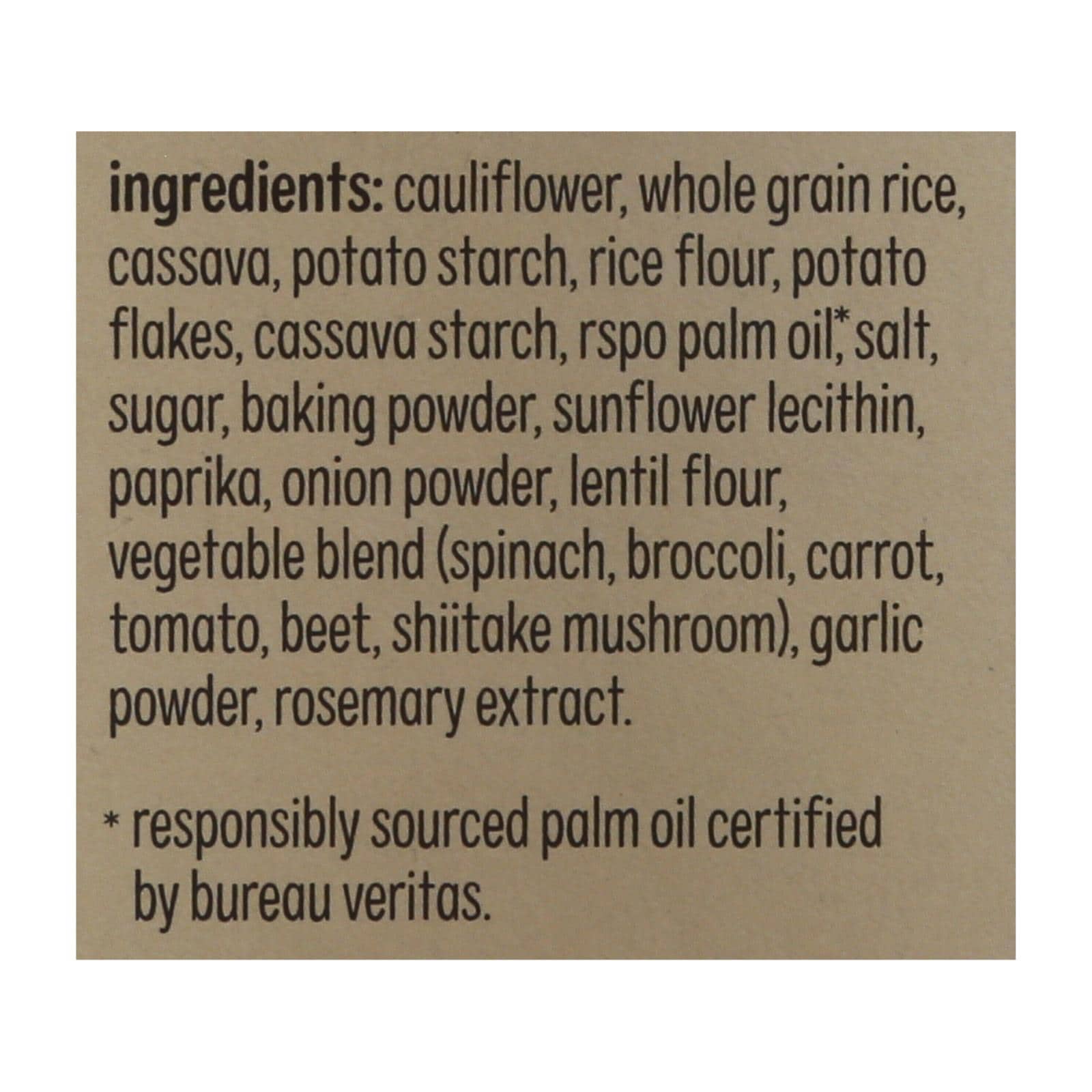 From The Ground Up - Cauliflower Crackers - Original - Case of 6 - 4 oz. - Image 3