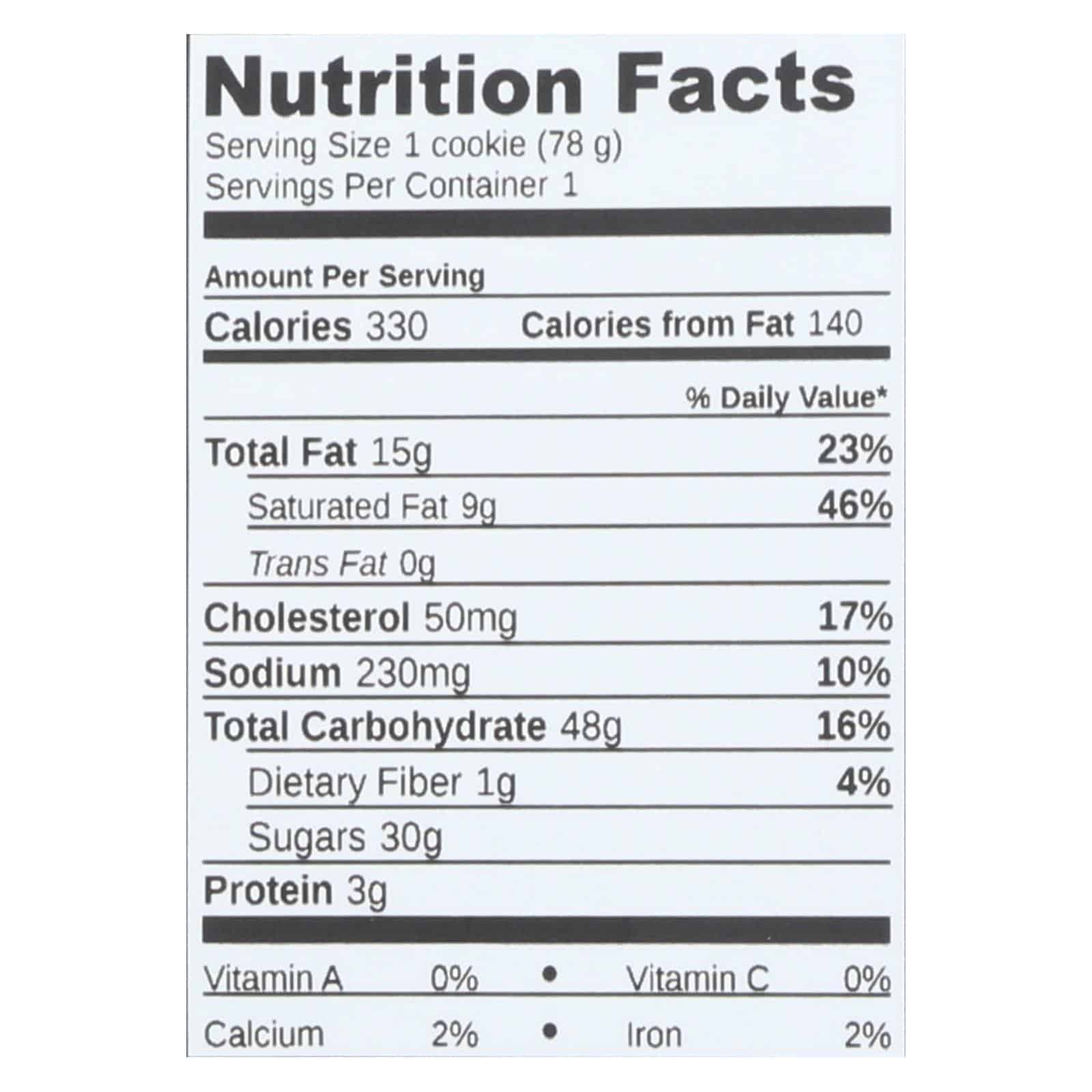 Wow Baking Chocolate Chip - Case of 12 - 2.75 oz. - Image 2