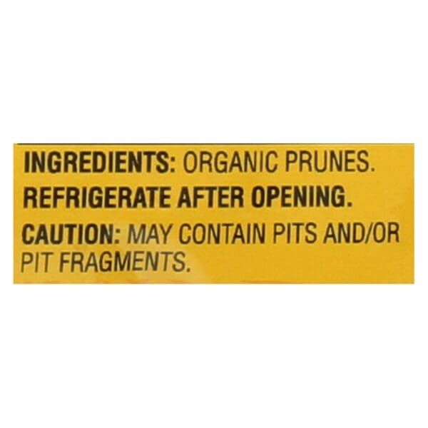 Newman's Own Organics Pitted Prunes - Organic - Case of 12 - 6 oz. - Image 3