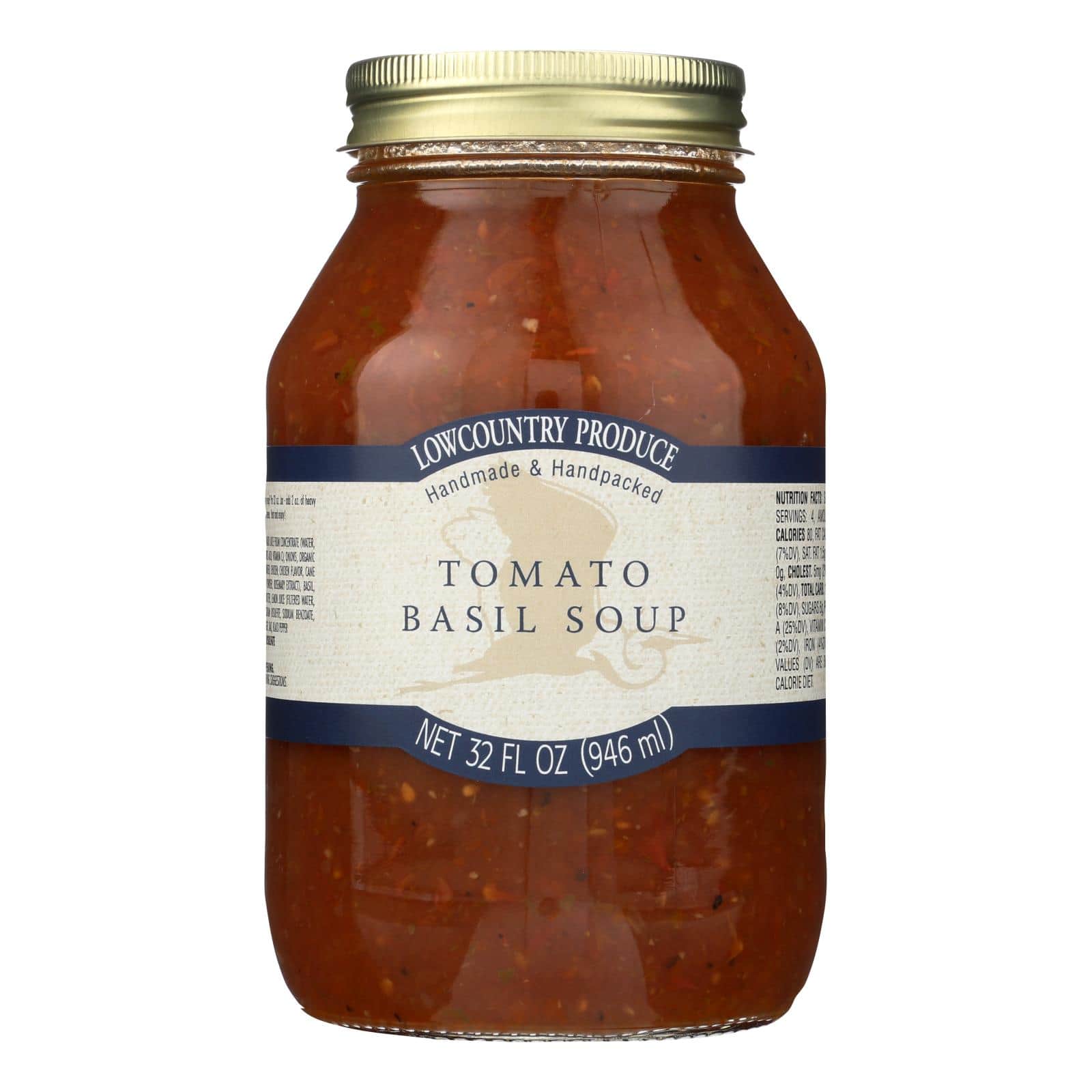 Lowcountry - Soup Tomato Basil - Case of 12 - 32 FZ - Image 2