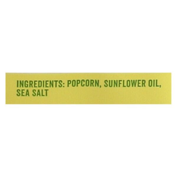 Angie's Kettle Corn Boom Chicka Pop Sea Salt Popcorn - Case of 24 - 0.6 oz. - Image 2
