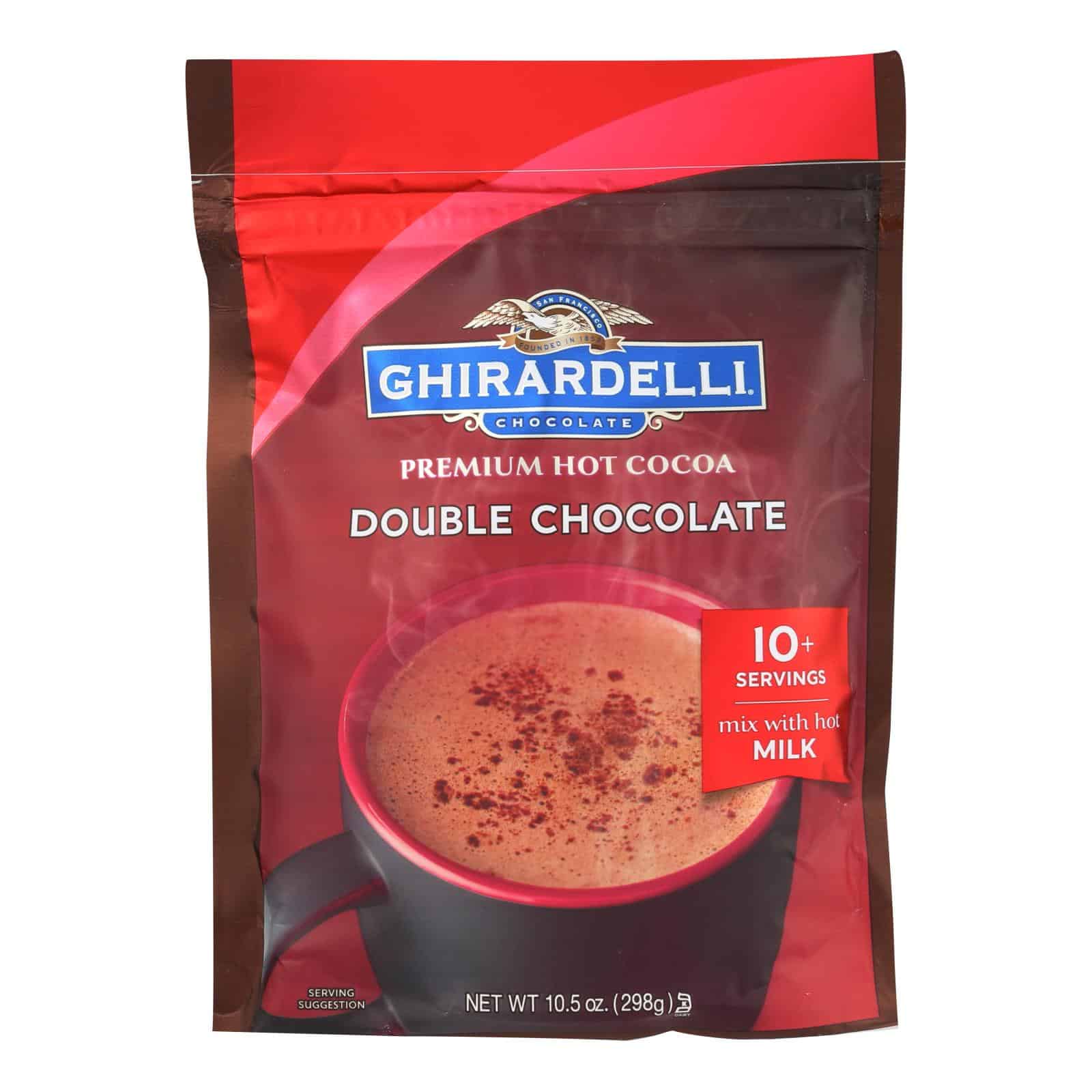 Ghirardelli Hot Cocoa - Premium - Double Chocolate - 10.5 oz - case of 6 - Image 3