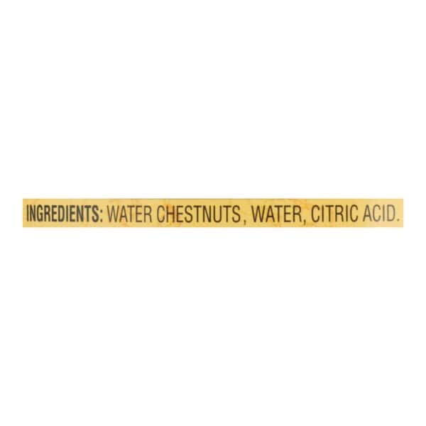 Reese Water Chestnuts - Sliced - Case of 24 - 8 oz. - Image 3