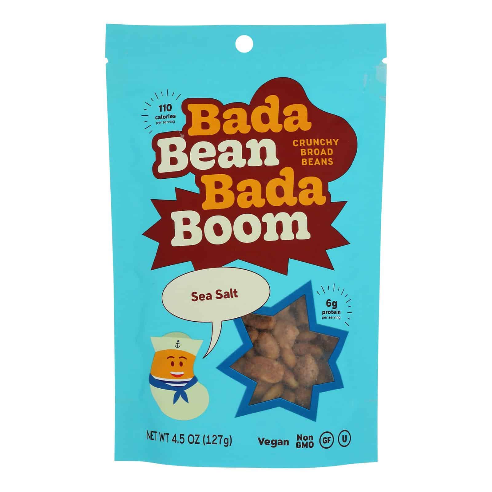 Bada Bean Bada Boom - Crunchy Beans Sea Salt - Case of 6-4.5 OZ - Image 2