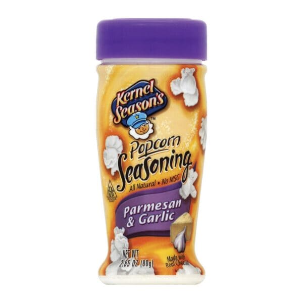 Kernel Seasons Popcorn Seasoning - Parmesan Garlic - Case of 6 - 2.85 oz. - Image 2