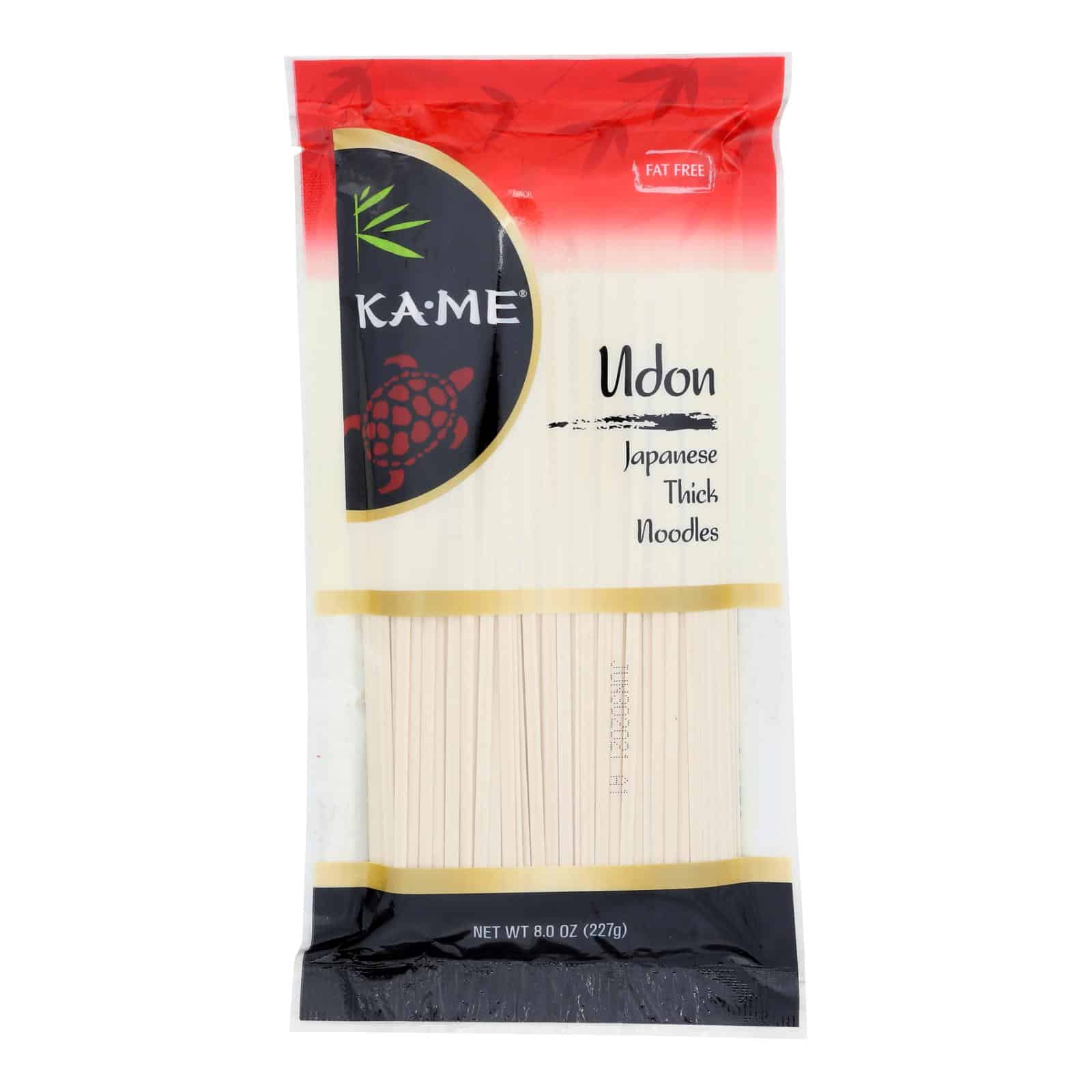 Ka'Me Udon Japanese Thick Noodles - Case of 12 - 8 OZ - Image 3