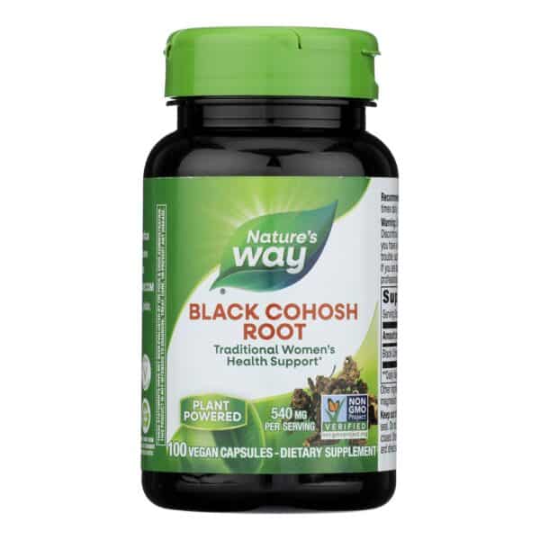 Nature's Way - Black Cohosh Root - 100 Capsules - Image 3