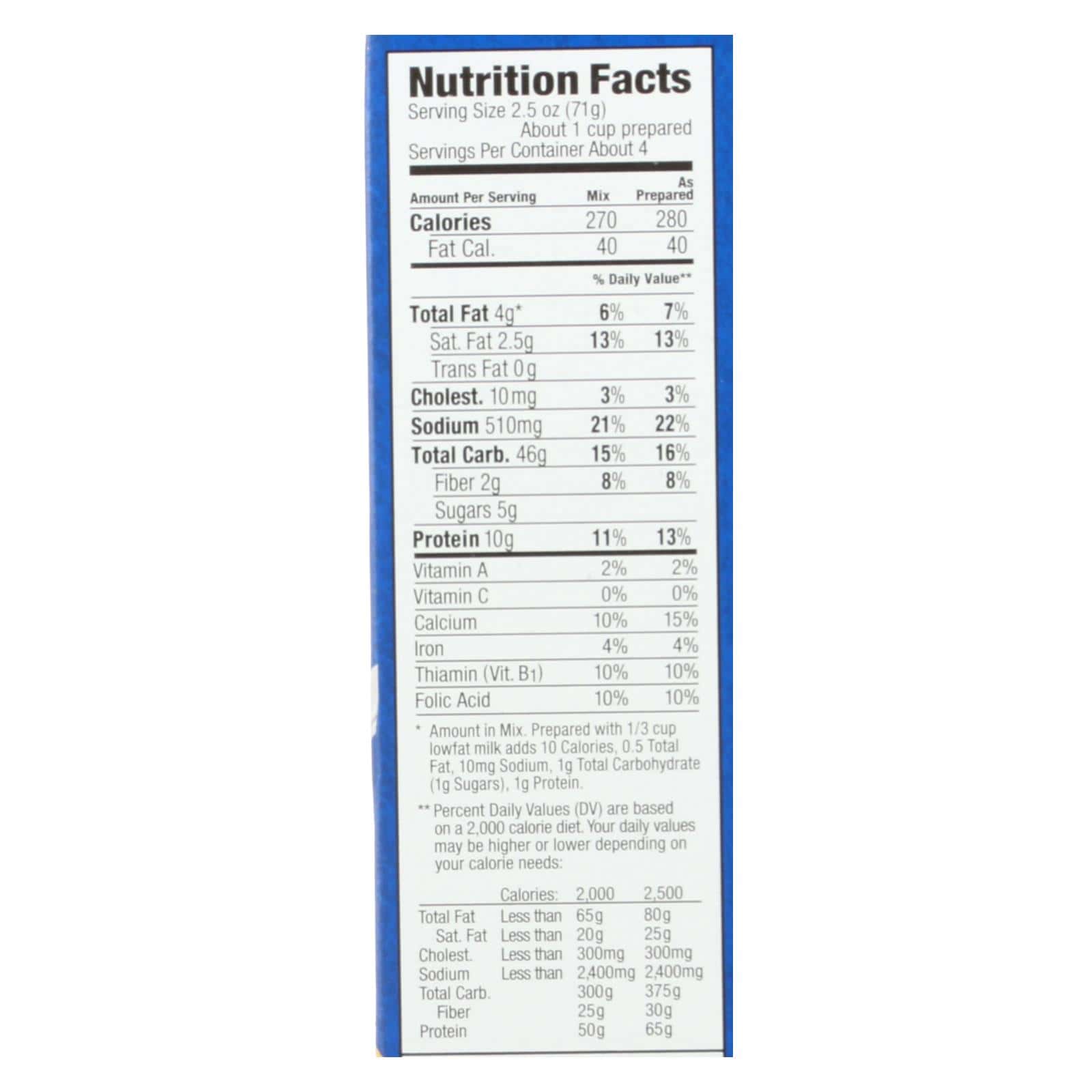 Annie's Homegrown Classic Family Size Macaroni and Cheese - Case of 6 - 10.5 oz.