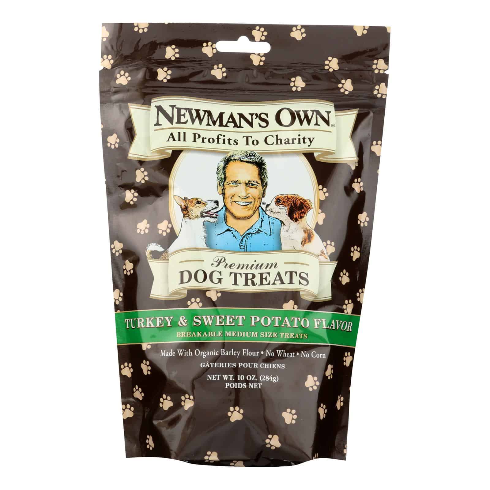 Newman's Own Organics Turkey and Sweet Potato Treats - Organic - Case of 6 - 10 oz. - Image 3