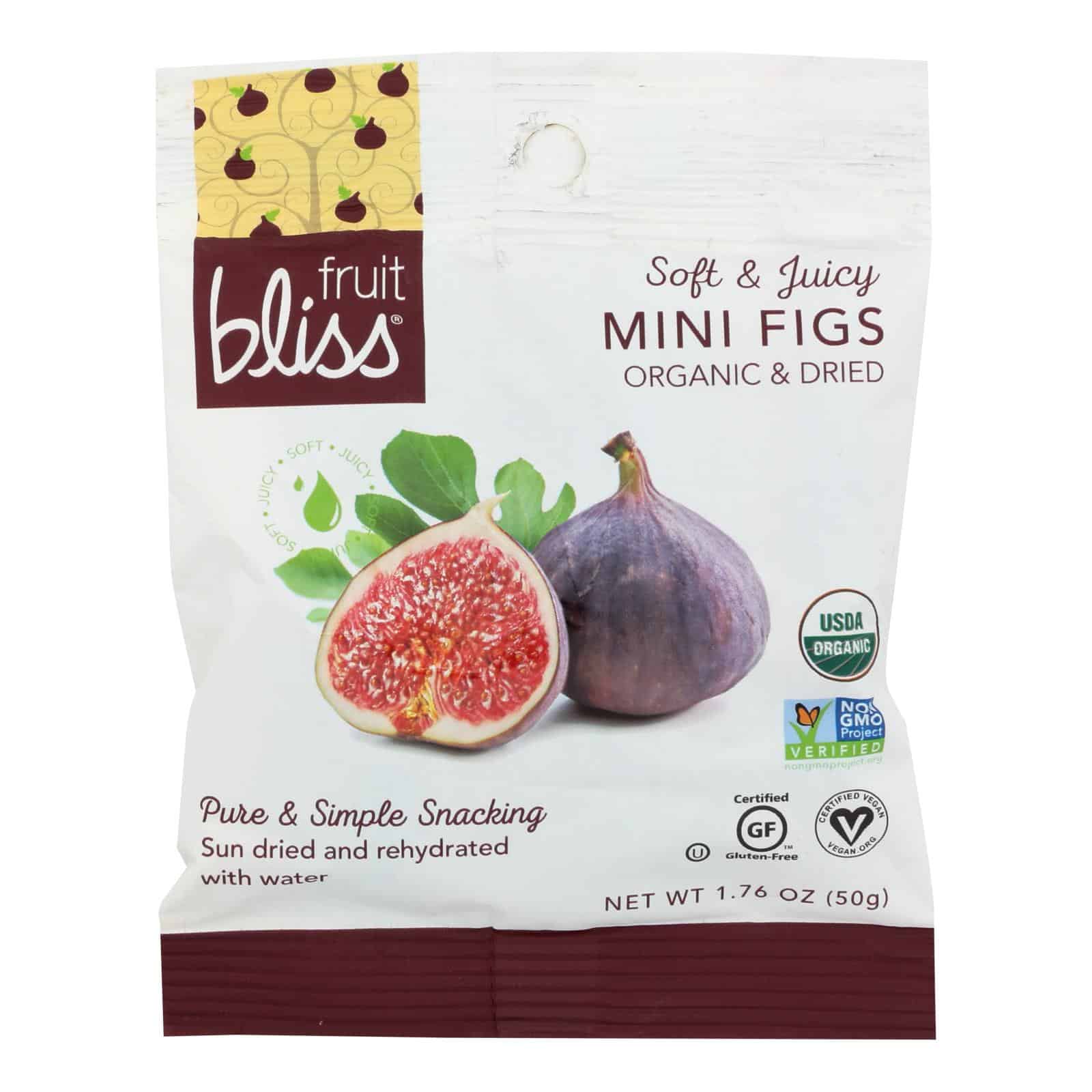 Fruit Bliss - Organic Turkish Mini Figs - Mini Figs - Case of 12 - 1.76 oz. - Image 2