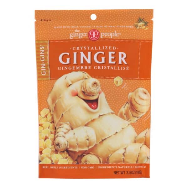 Ginger People - Crystallized Ginger - Case of 12 - 3.5 oz. - Image 2