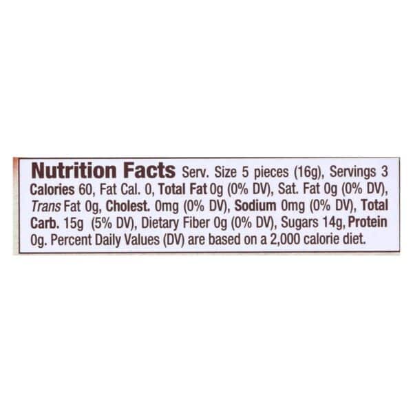 Torie and Howard Organic Hard Candy - Blood Orange and Honey - 2 oz - Case of 8