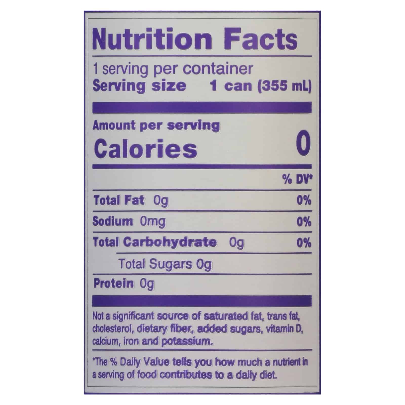 Zevia - Soda Grape - Case of 12-12 FZ