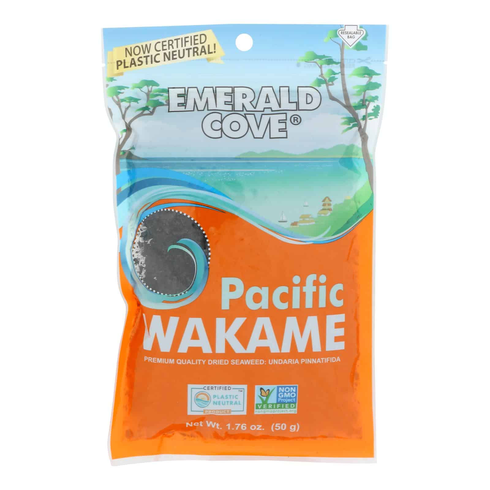 Emerald Cove Sea Vegetables - Pacific Wakame - Silver Grade - Ready to Use - 1.76 oz - Case of 6 - Image 3