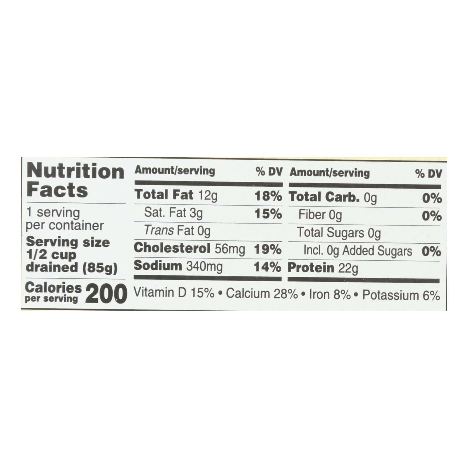 Season Brand Sardines in Pure Olive Oil - Salt Added - Case of 12 - 4.375 oz. - Image 2