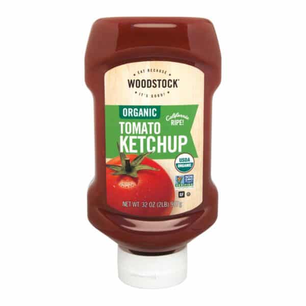 Woodstock Organic Tomato Ketchup - Case of 12 - 32 OZ - Image 3