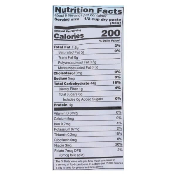 Tinkyada Organic Brown Rice Penne - Case of 12 - 12 oz