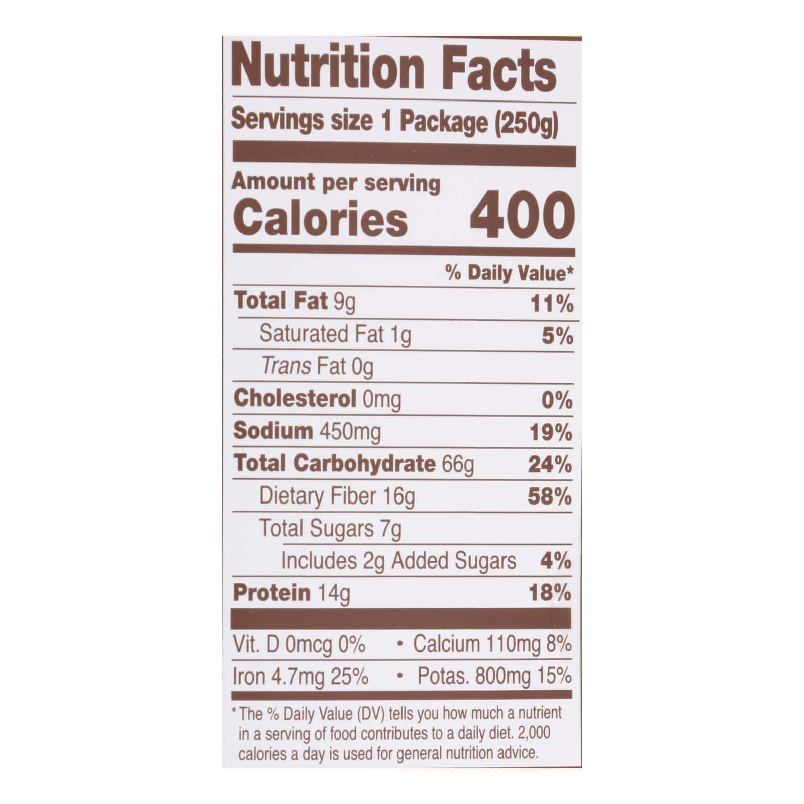 Tasty Bite - Bowl Protein Medit Style - Case of 6-8.8 OZ