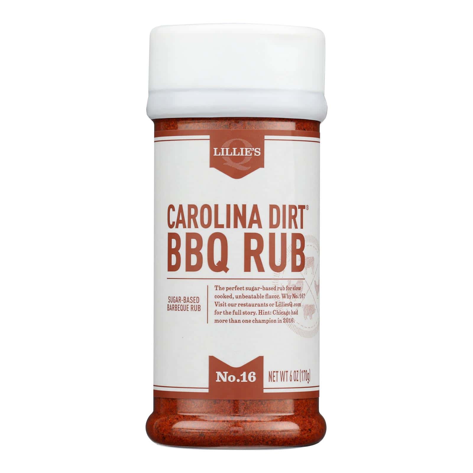 Lillies Q - Rub Carolina Dirt - Case of 6-6 OZ