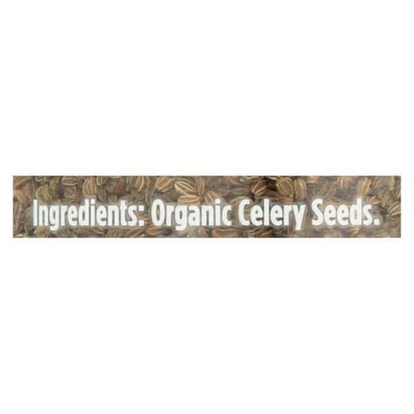 Spicely Organics - Organic Celery Seeds - Case of 3 - 1.4 oz. - Image 2