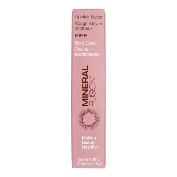 Mineral Fusion - Mkup Lipstick Butter Ripe - 1 Each-.06 OZ