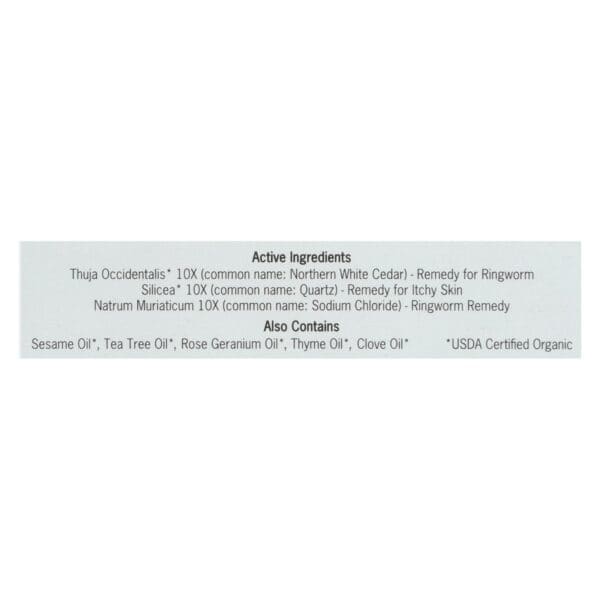 Forces of Nature - Organic Ringworm Control - 11 ml - Image 2