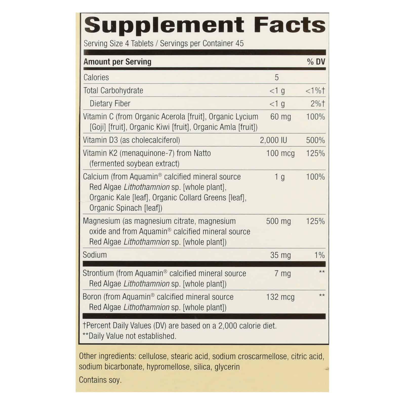 Nature's Way Alive! Calcium - 180 count