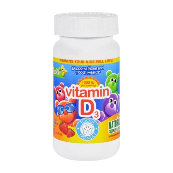 Yum V's Vitamin D Jellies Yummy Berry - 60 Chewables - Image 2