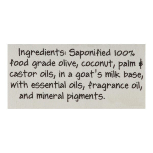 Zum - Soap Br Goatmilk Amber - CS of 6-3 OZ