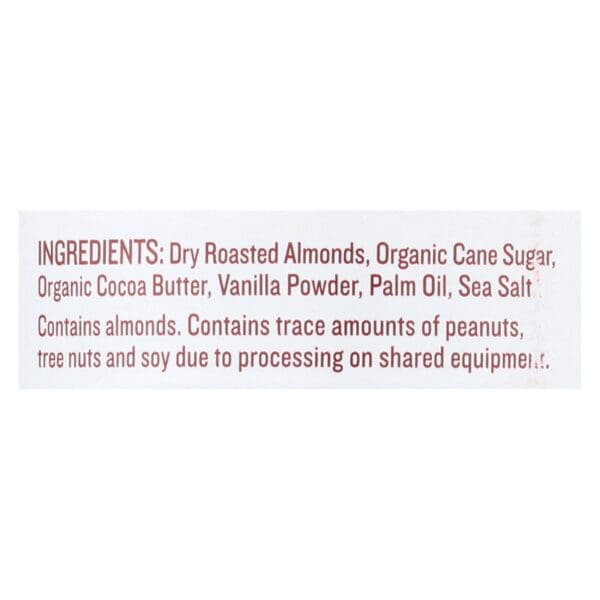 Justin's Nut Butter Almond Butter - Vanilla - Case of 6 - 16 oz. - Image 2