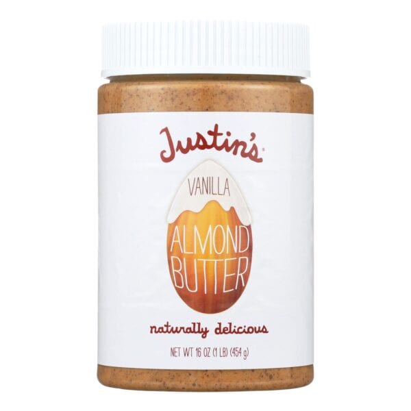 Justin's Nut Butter Almond Butter - Vanilla - Case of 6 - 16 oz. - Image 3
